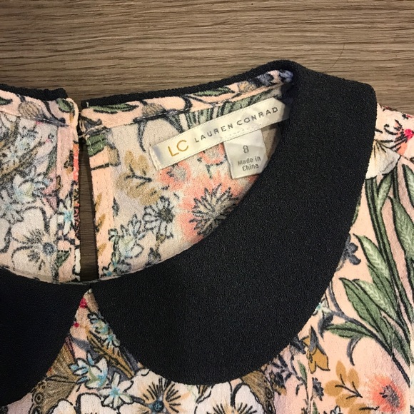 Lauren Conrad Peter Pan Collar A-Line Dress - Picture 4 of 4